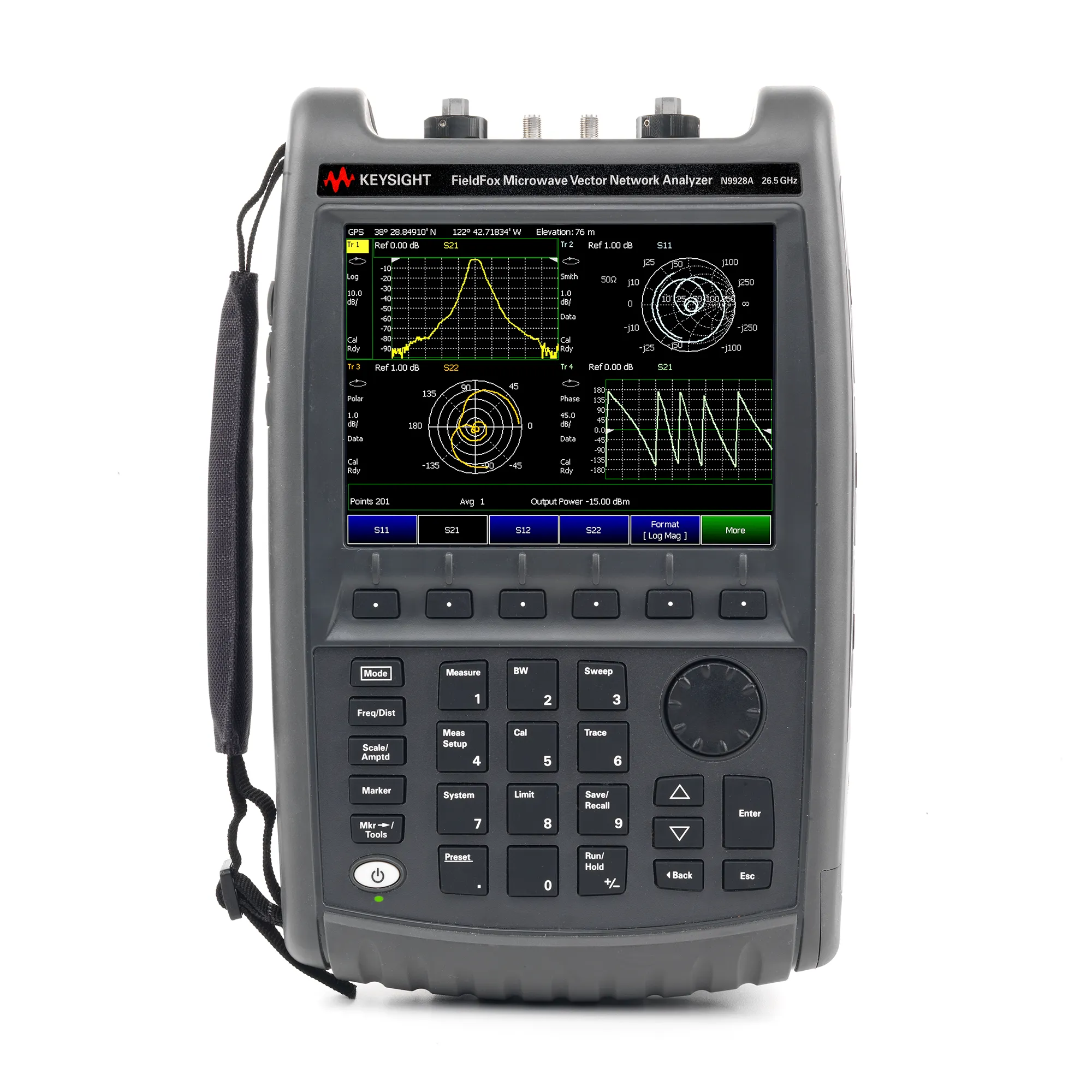 Analizador de red vectorial de microondas portátil Keysight N9928A FieldFox