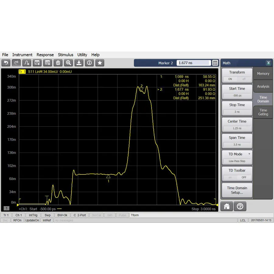 Licencia de análisis de dominio de tiempo Keysight S97010B
