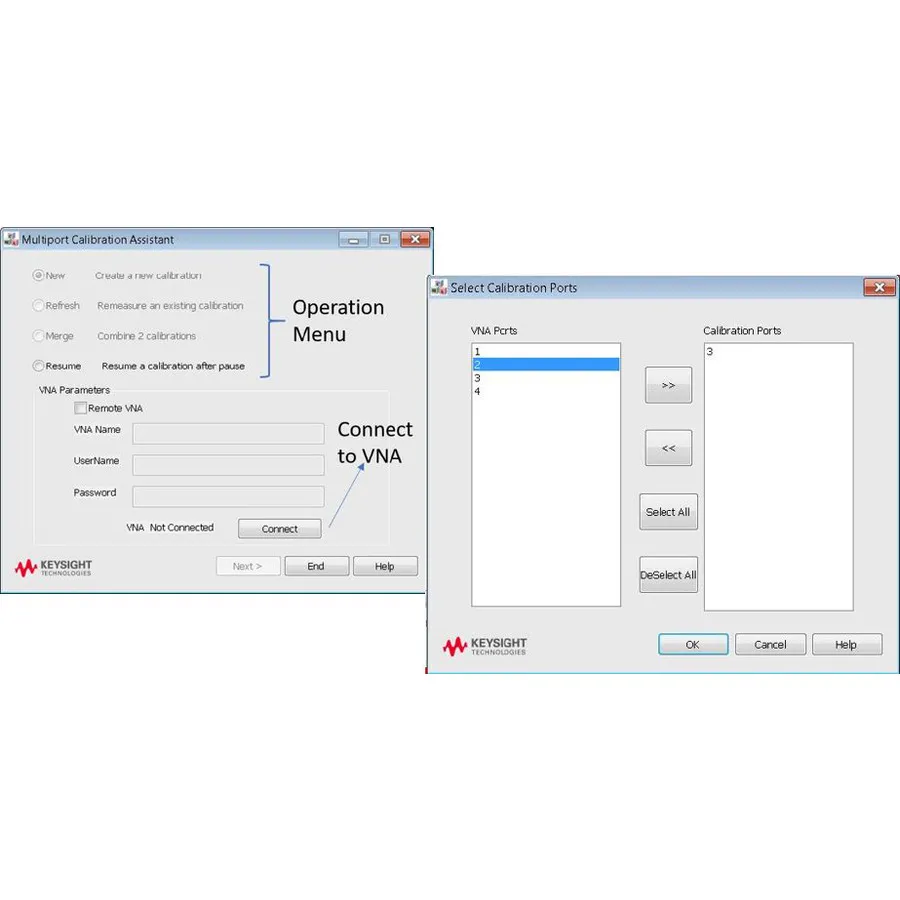 Licencia asistente de calibración multipuerto Keysight S97552B