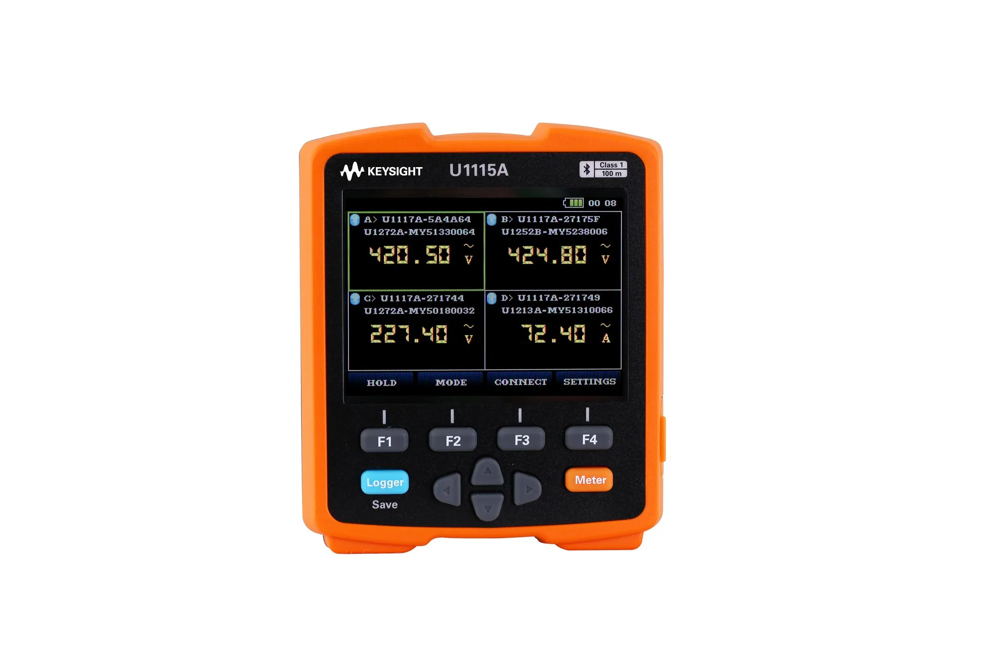 Pantalla de Registro Remoto Keysight U1115A