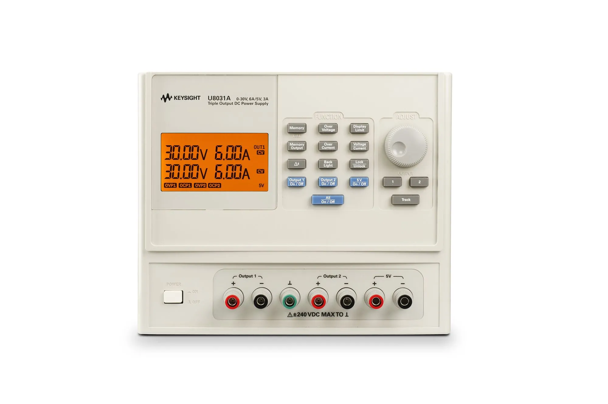 Keysight U8031A Fuente de Alimentación DC Triple-Salida