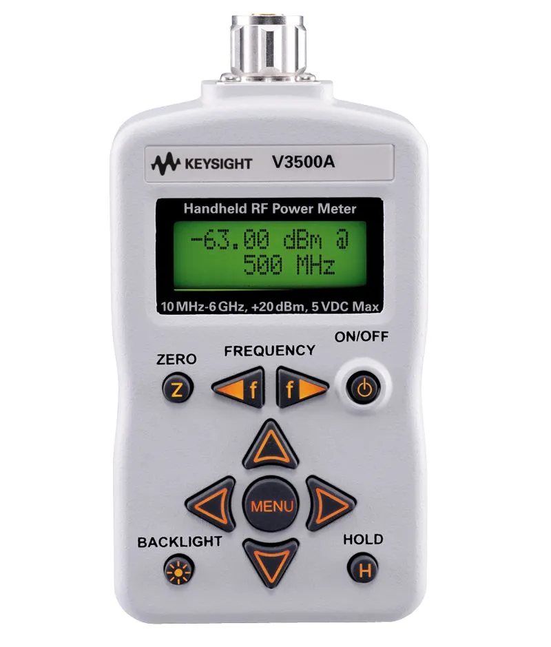 Medidor de potencia RF portátil Keysight V3500A