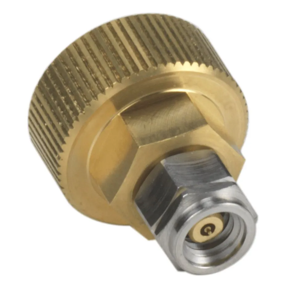 Adaptador Keysight Y1900C de 1,0 mm coaxial a coaxial blindado