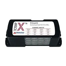 Registrador de Datos de Temperatura de 16 Canales MadgeTech TCTEMPX16
