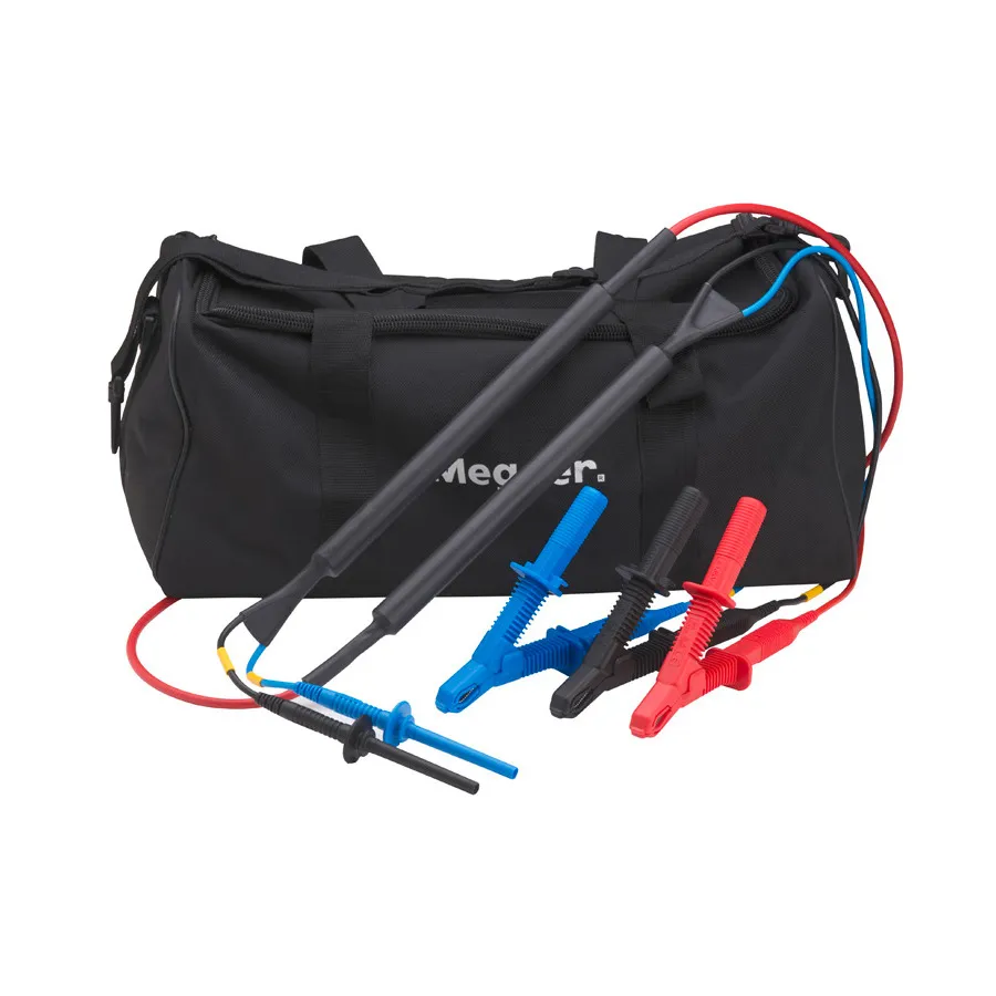 Megger 1005-269 Juego de Cables de Clip Apantallado 15kV, 20m