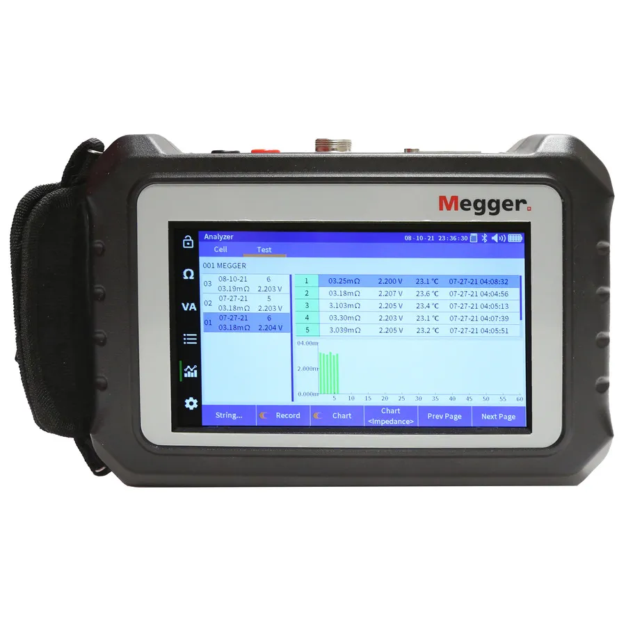 Probador Avanzado de Impedancia de Batería Megger BITE5-ADV