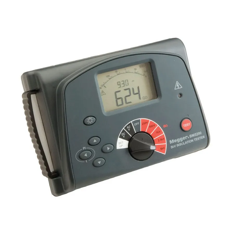 Probador de Aislamiento Megger BM5200