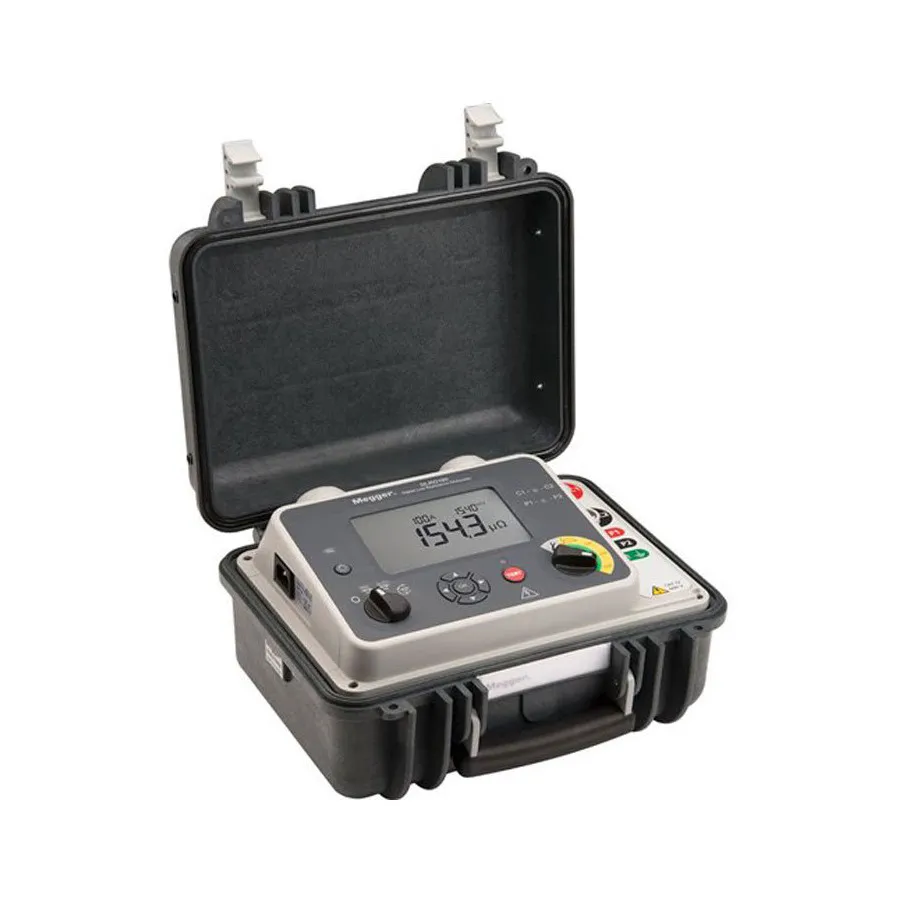 Megger DLRO100HB Micro-ohmímetro Digital de Baja Resistencia