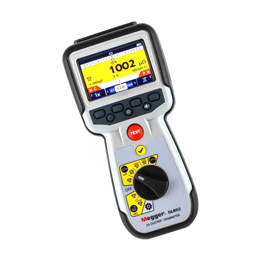 Megger DLRO2 Ohmímetro de Baja Resistencia