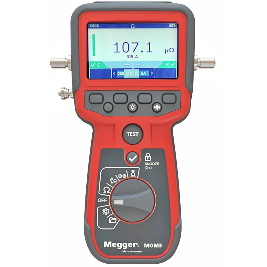 Megger MOM3-BK-30091 Micro-ohmímetro
