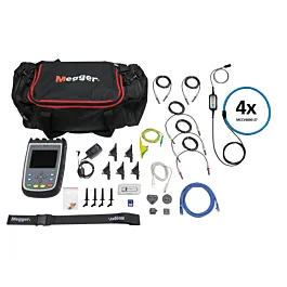 Analizador de calidad de energía trifásico Megger MPQ1000-G-KIT-PLUS