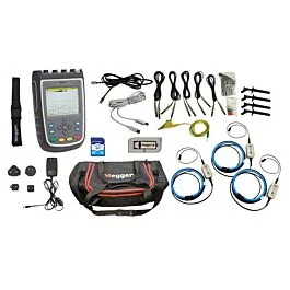 Analizador de calidad de energía trifásico Megger MPQ1000-G-KIT