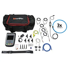 Analizador de calidad de energía trifásico Megger MPQ1000-P-PLUS-KIT