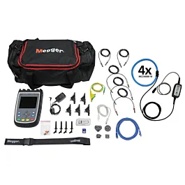 Analizador de calidad de energía trifásico Megger MPQ1000-S-KIT-PLUS