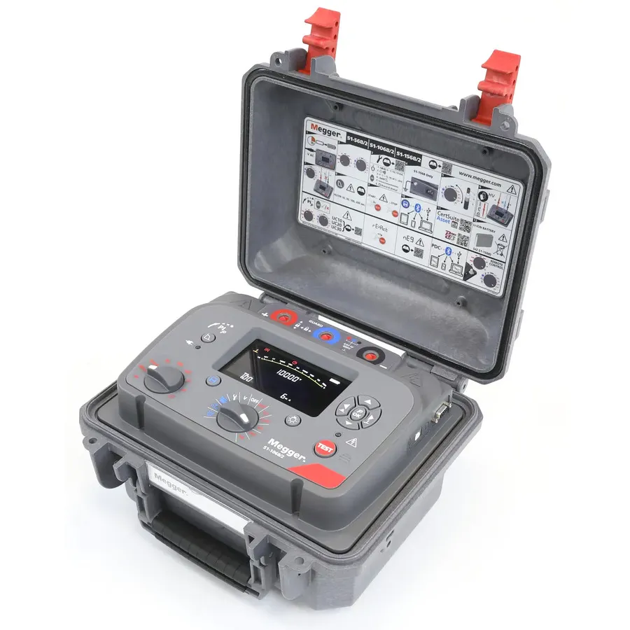 Megger S1-1068/2-US Probador de Aislamiento EXPERT 10kV