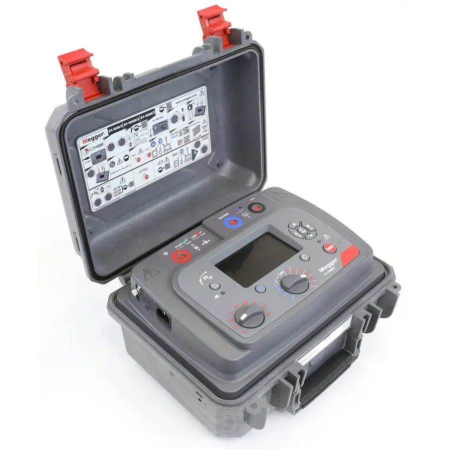Megger S1-568/2-US Probador de Aislamiento EXPERT 5kV