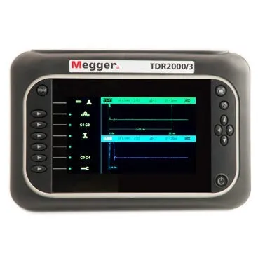 Megger TDR2000/3 Reflectómetro de Dominio del Tiempo