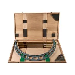 Mitutoyo 104-204 Juego de Micrómetro Exterior