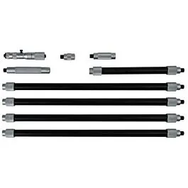 Conjunto de micrómetro de interiores tubular Mitutoyo 139-181 4-68"