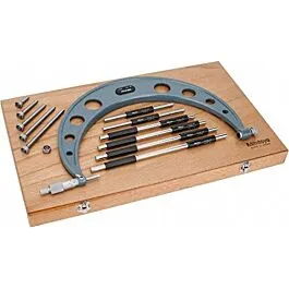 Conjunto de Micrómetro Exterior Mitutoyo 340-720 de 12 a 18 Pulgadas