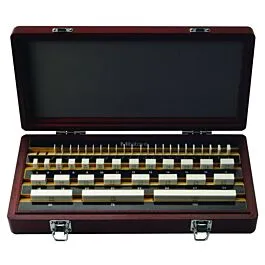 Mitutoyo 516-340-26 Conjunto de 112 Bloques Patrón de Cerámica