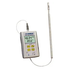 Medidor de Velocidad del Aire/Temperatura Omega Engineering HHF1001R-W