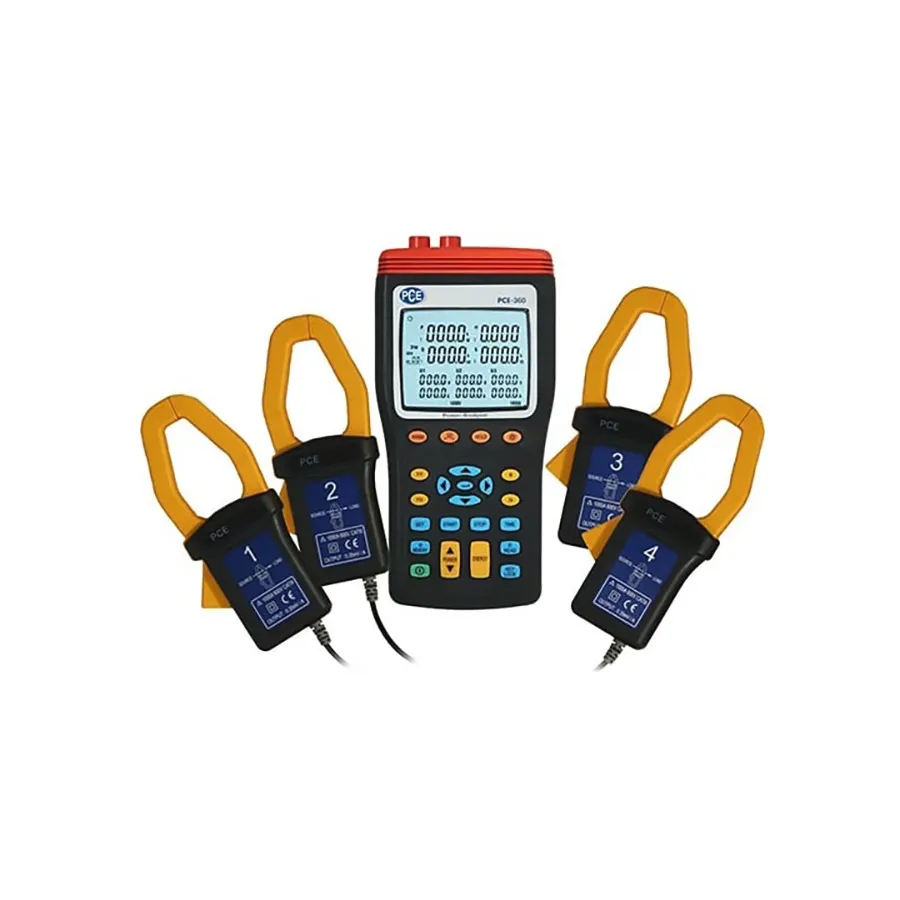 Pinza de Potencia Monofásica y Trifásica PCE Instruments PCE-360