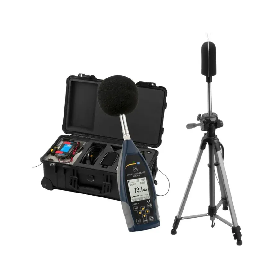 PCE Instruments PCE-428-EKIT-US Medidor de Nivel de Sonido