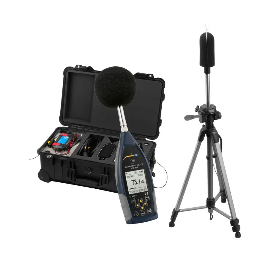 PCE Instruments PCE-428-EKIT Medidor de Nivel de Sonido Exterior