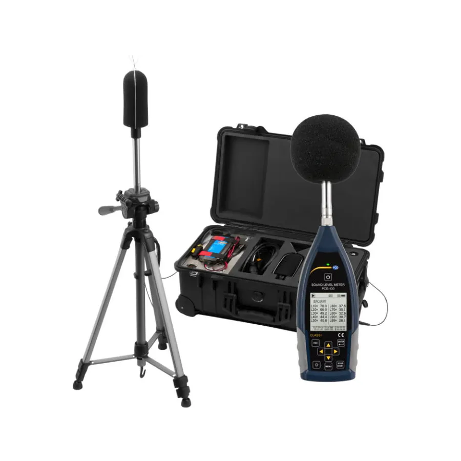 PCE Instruments PCE-430-EKIT-US Medidor de Nivel de Sonido con Registro de Datos