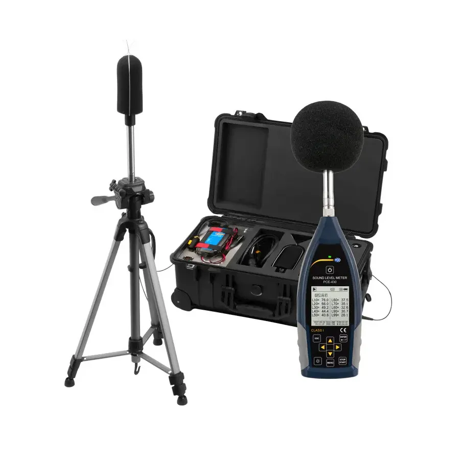 PCE Instruments PCE-430-EKIT Medidor de Nivel de Sonido