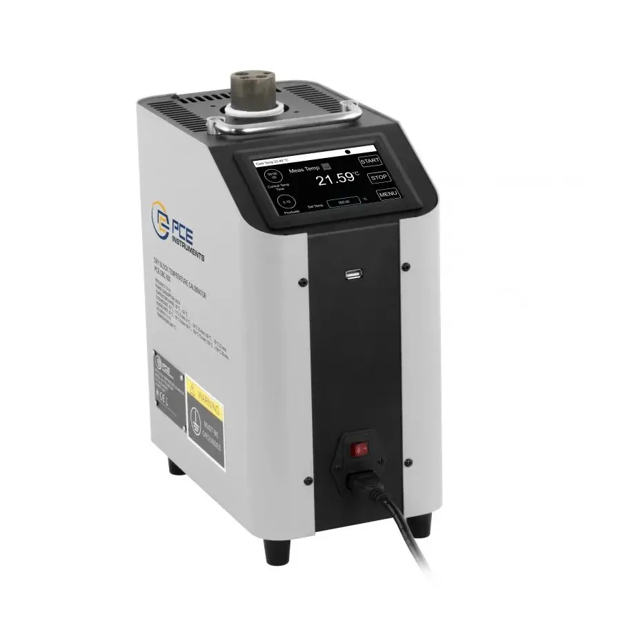 Calibrador de Temperatura Bloque Seco PCE Instruments PCE-DBC 650