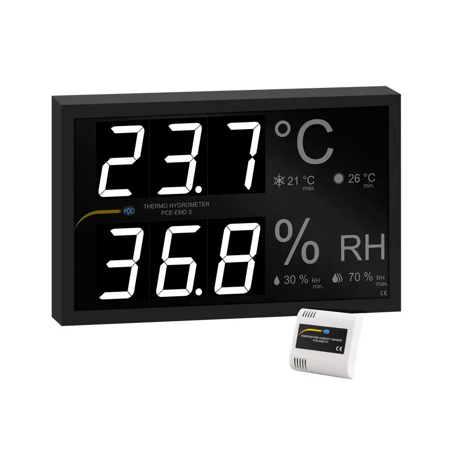 Indicador de Temperatura y Humedad PCE Instruments PCE-EMD 5