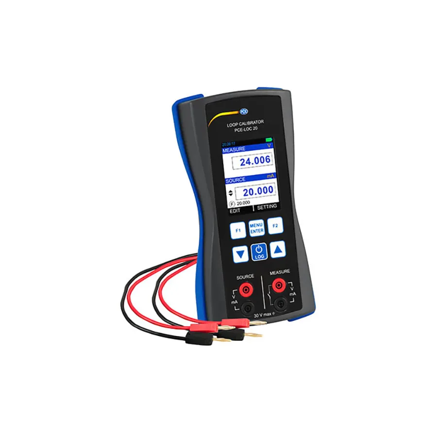 Calibrador de Bucle con Registrador de Datos PCE Instruments PCE-LOC 20