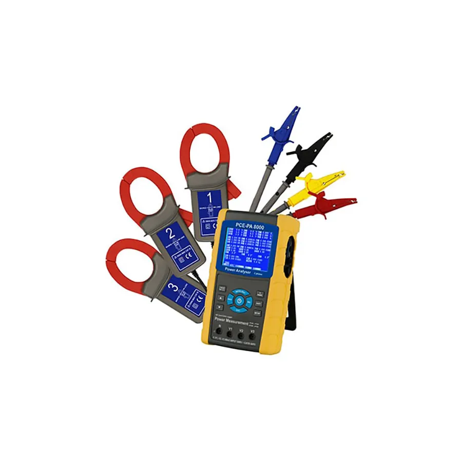 PCE Instruments PCE-PA 8000 Analizador de Potencia