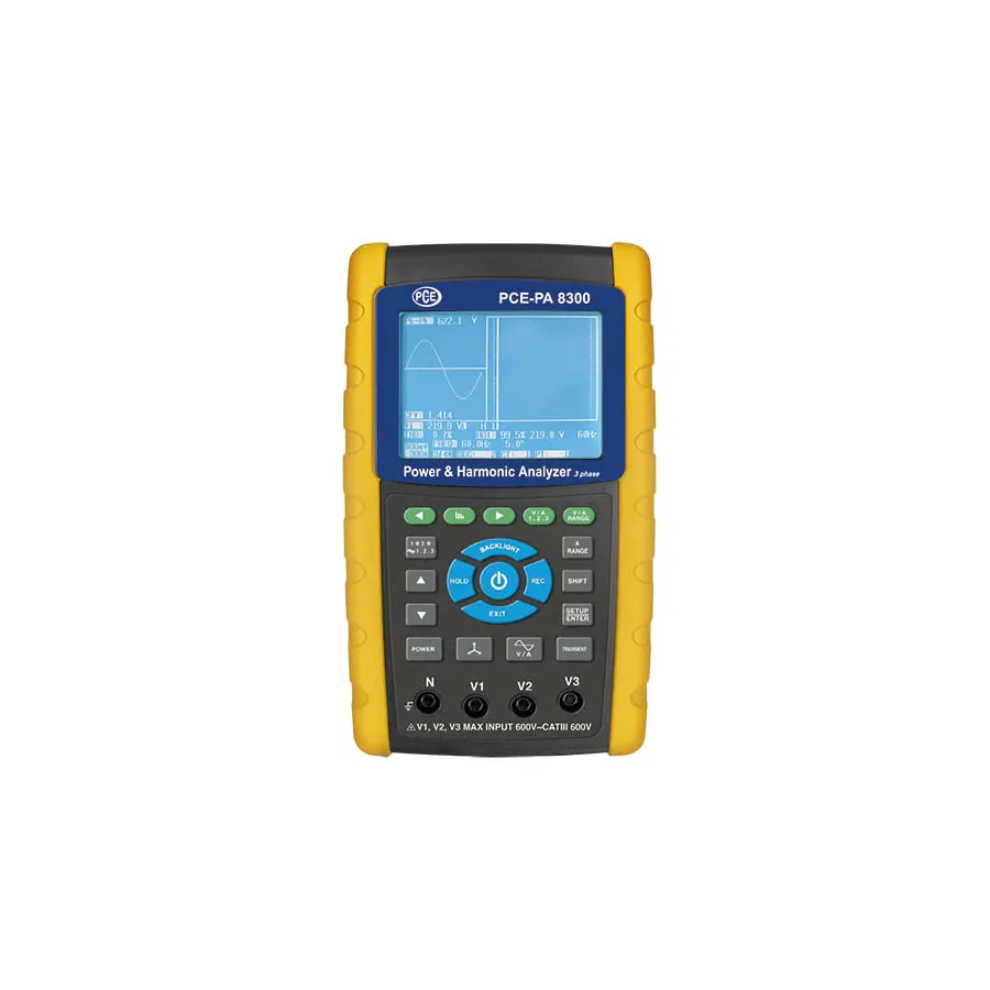 PCE Instruments PCE-PA 8300-2 Medidor de Potencia