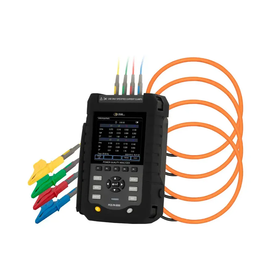 PCE Instruments PCE-PA 8500 Analizador de Calidad de Energía
