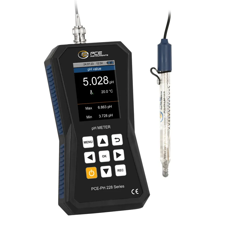 Medidor de pH de laboratorio PCE Instruments PCE-PH 228LAB-GEN