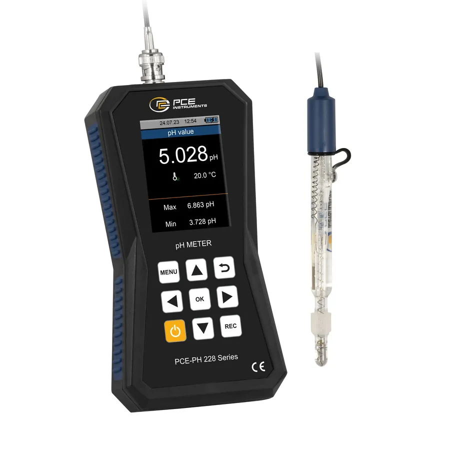 Medidor de pH de laboratorio PCE Instruments PCE-PH 228LAB-LC