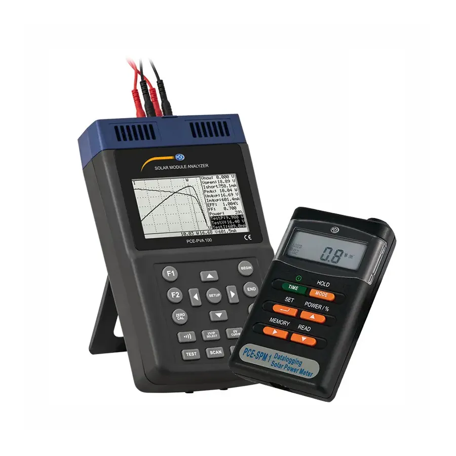 Kit de Prueba Fotovoltaica PCE Instruments PCE-PVA 100-SPM 1-KIT
