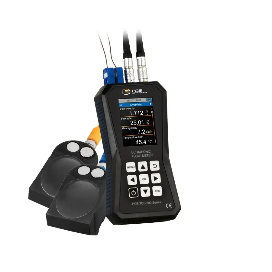 Medidor de Flujo Ultrasónico PCE Instruments PCE-TDS 200 L
