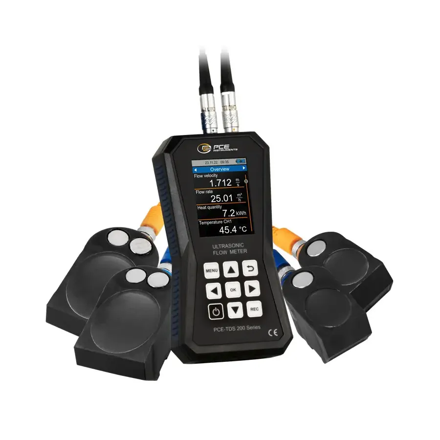 PCE Instruments PCE-TDS 200 ML Medidor de Flujo Ultrasónico