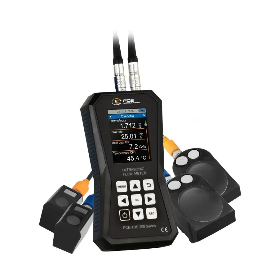 PCE Instruments PCE-TDS 200 SL Medidor de Flujo Ultrasónico