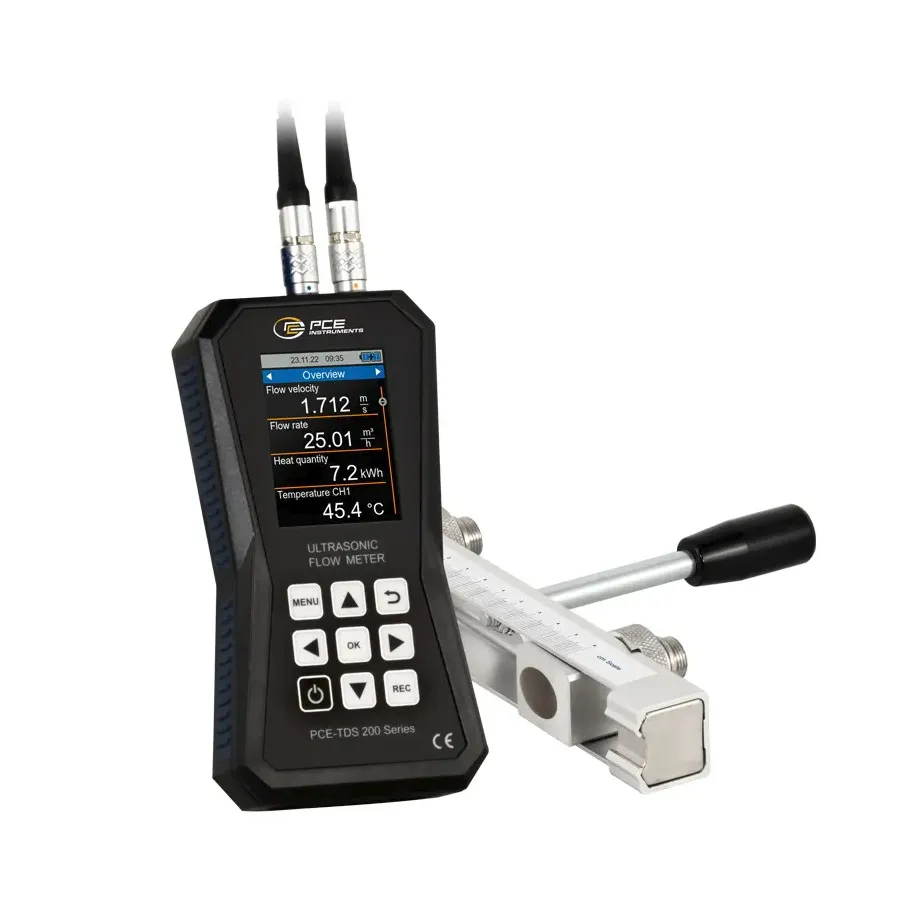 PCE Instruments PCE-TDS 200 SR Medidor de Flujo Ultrasónico