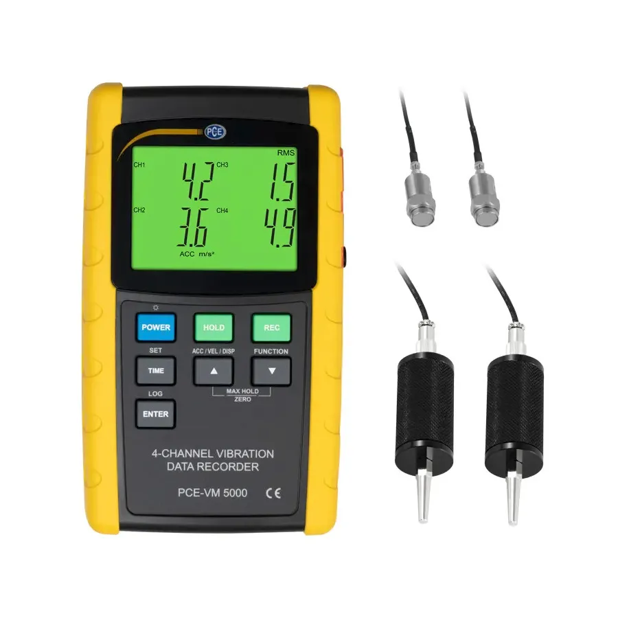 PCE Instruments PCE-VM 5000-KIT Registrador de Datos de Vibraciones