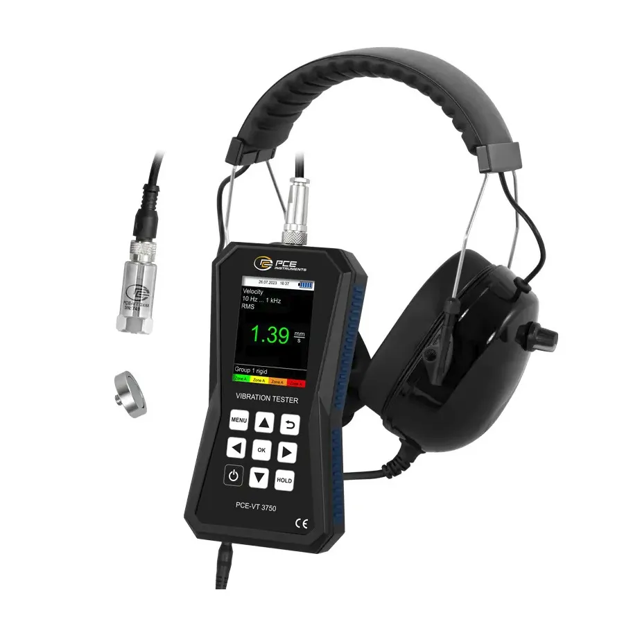 PCE Instruments PCE-VT 3750 Medidor de Vibraciones
