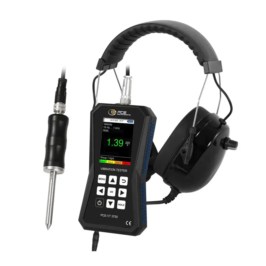 PCE Instruments PCE-VT 3750S Medidor de Vibraciones
