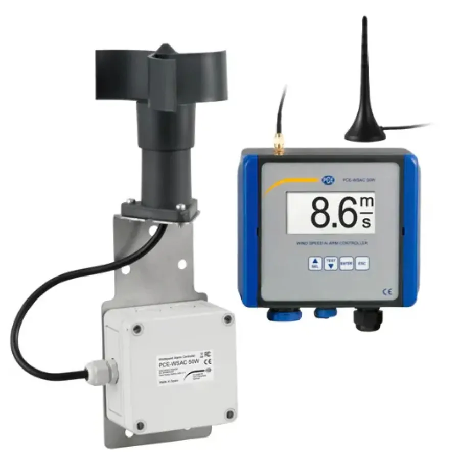 PCE Instruments PCE-WSAC 50W+ 24 Medidor de Velocidad del Viento