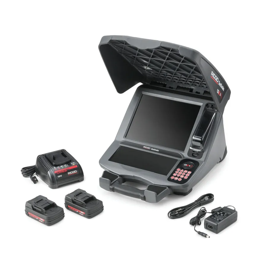 Monitor RIDGID 57288 CS12x con 2 Baterías y Cargador