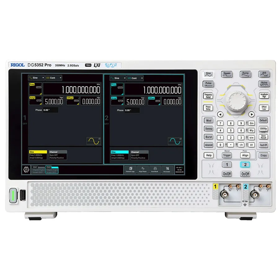 Generador de Función/Formas de Onda Arbitrarias RIGOL DG5352 Pro
